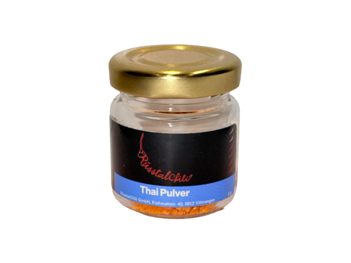Thai Pulver im Glas