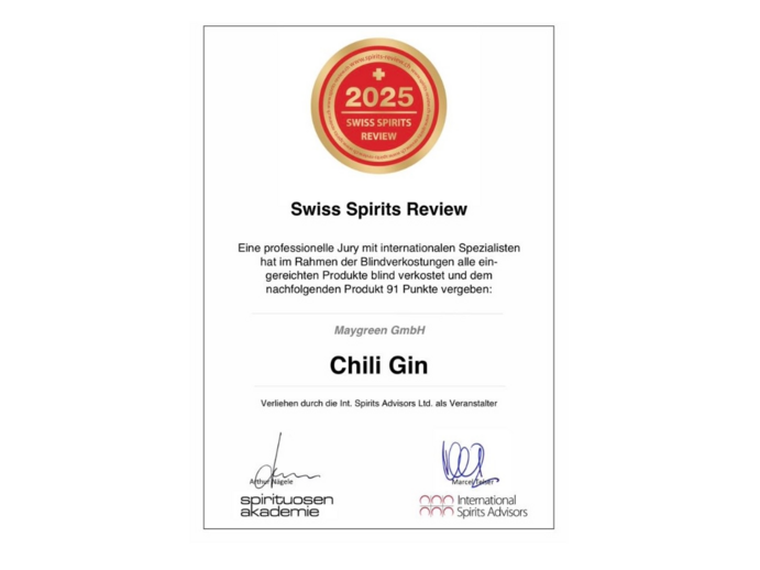 Chili-Gin mit Klasse